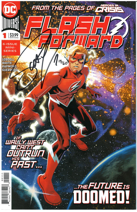 FLASH FORWARD #1 SIGNED BY SCOTT LOBELL