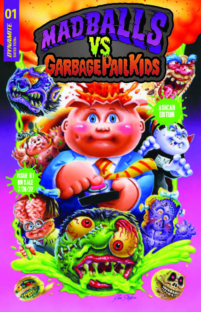 MADBALLS VS GARBAGE PAIL KIDS #1 ASHCAN RETAILER EDITION