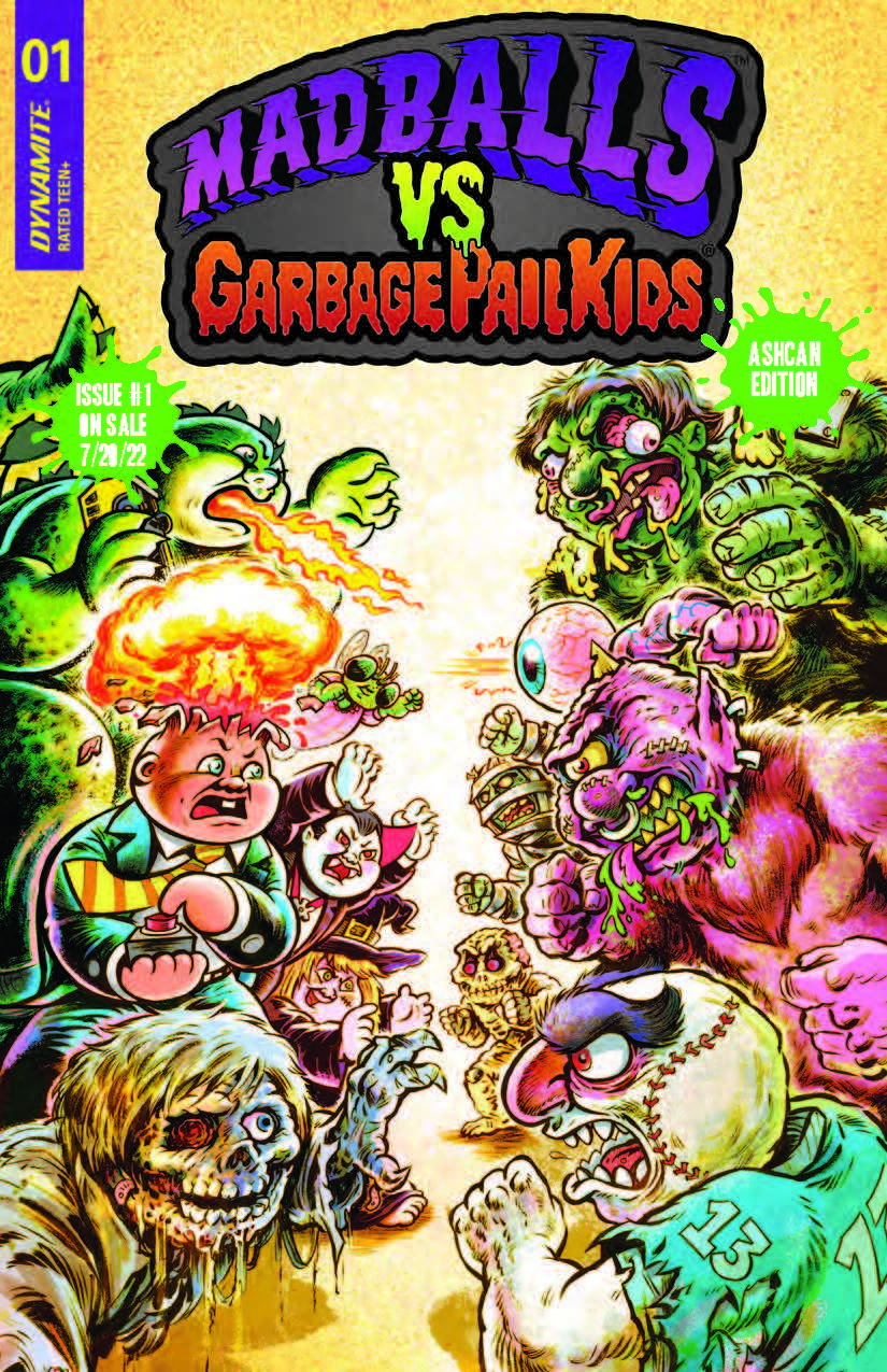 MADBALL VS GARBAGE PAIL KIDS #1 ASHCAN NTWRK PREMIERE EDITION