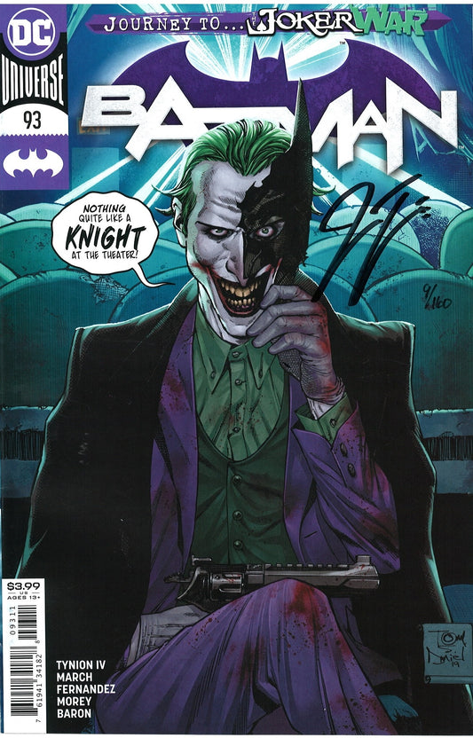 Batman #93 signed by James Tynion IV