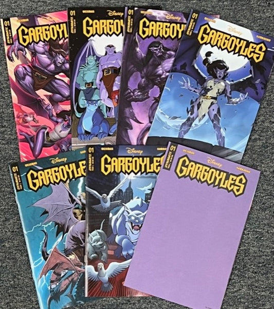 Gargoyles #1 Covers A-G Set