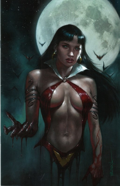 Vampirella Strikes #1 virgin cover by Lucio Parrillo